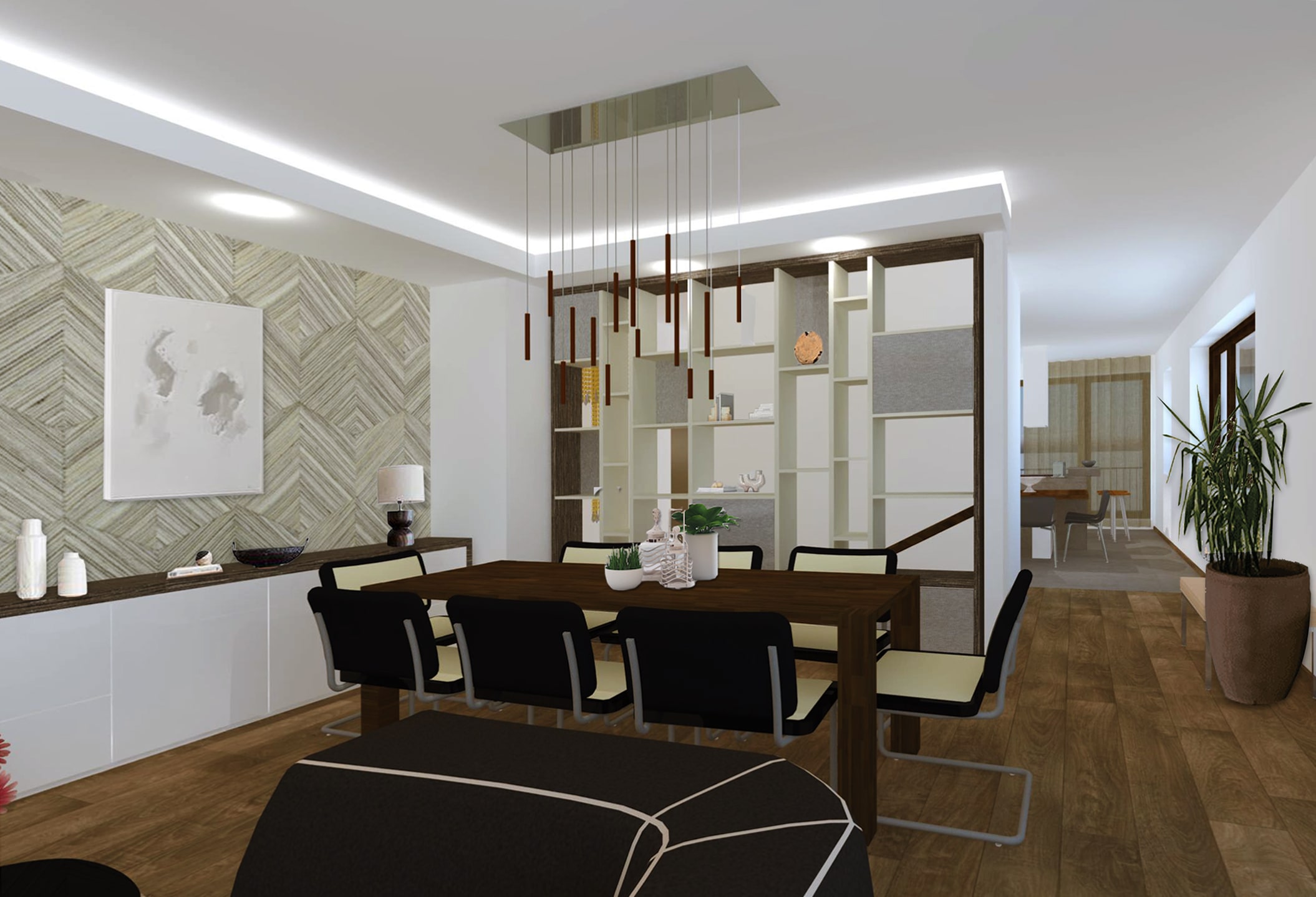 GY.M. lakás belsőépítészeti tervezés